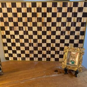 MacKenzie-Childs Courtly Check Cork Board